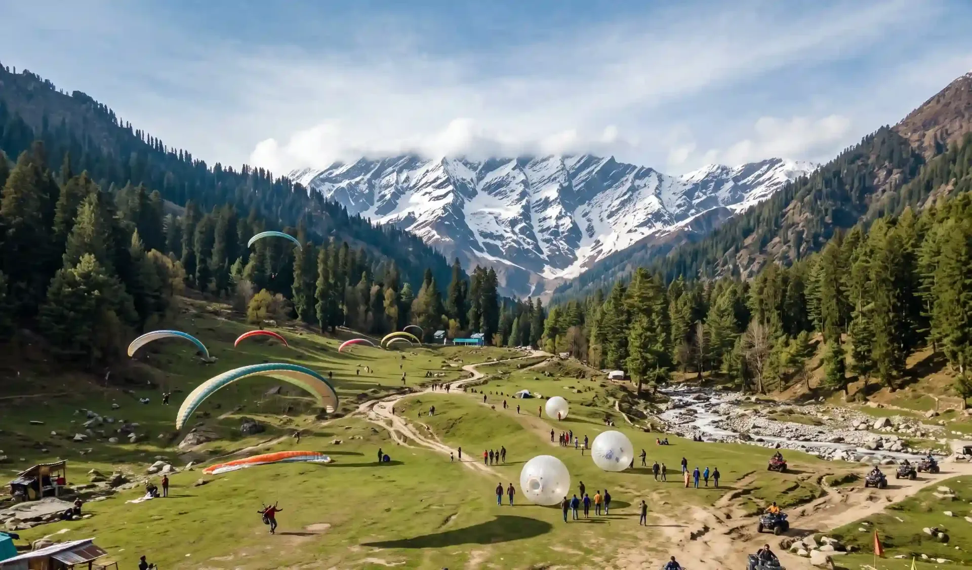 Solang Valley Adventure Sports, Manali